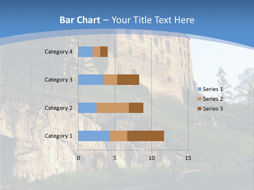 Castle In Ojcowski National Park PowerPoint Template