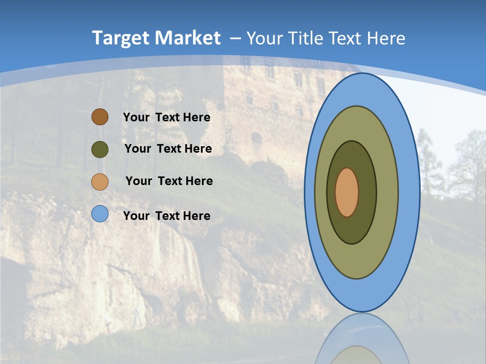 Castle In Ojcowski National Park PowerPoint Template