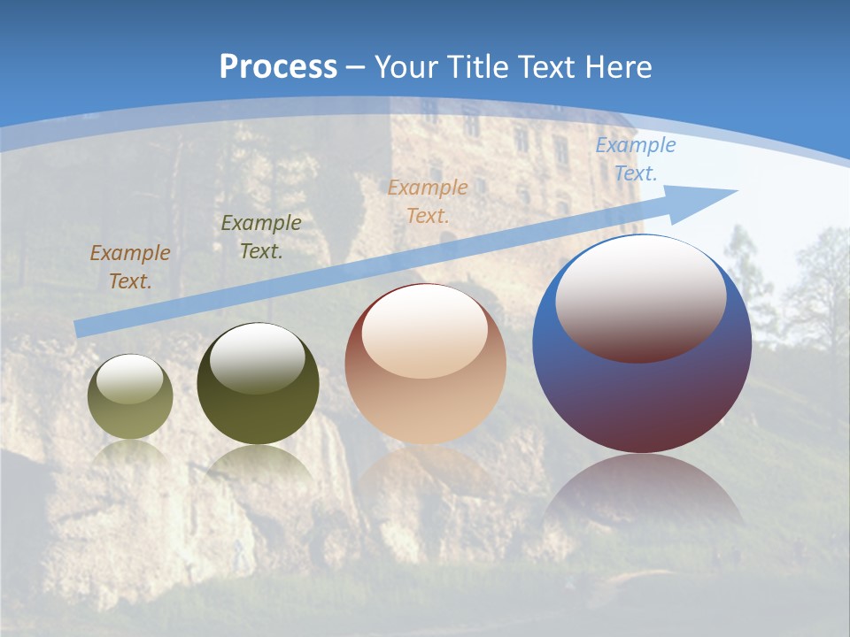 Castle In Ojcowski National Park PowerPoint Template