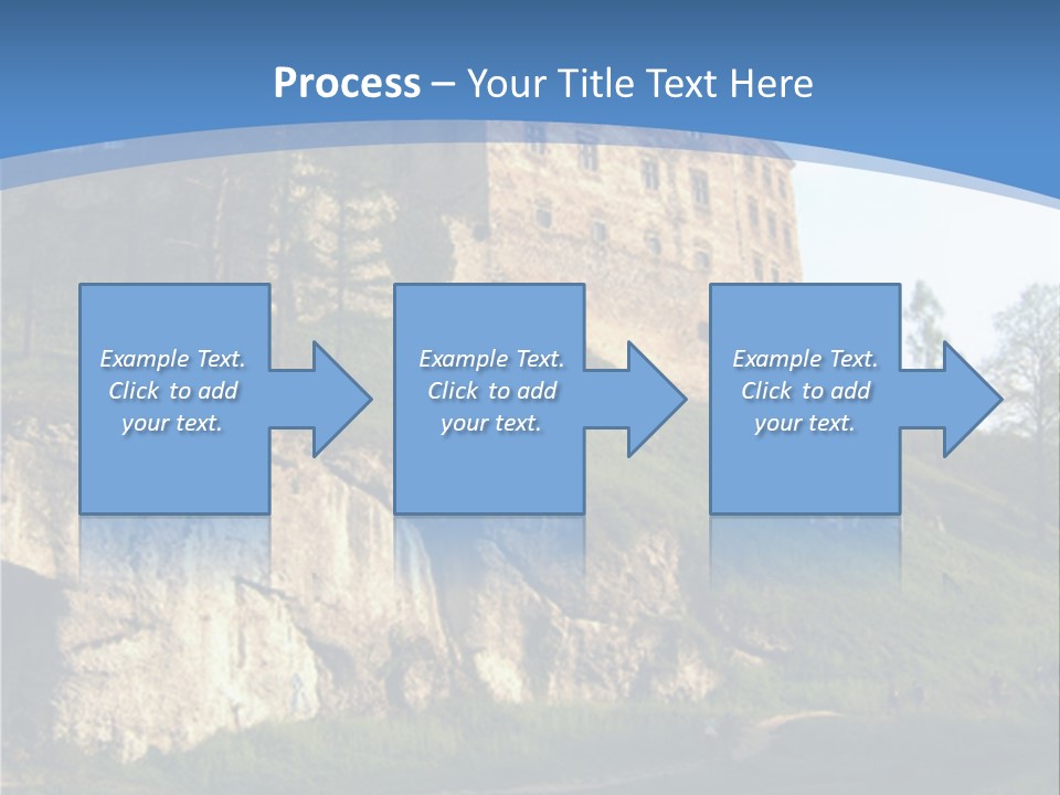 Castle In Ojcowski National Park PowerPoint Template