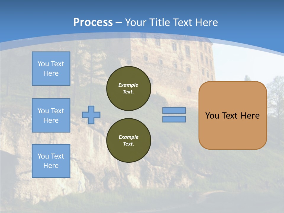 Castle In Ojcowski National Park PowerPoint Template