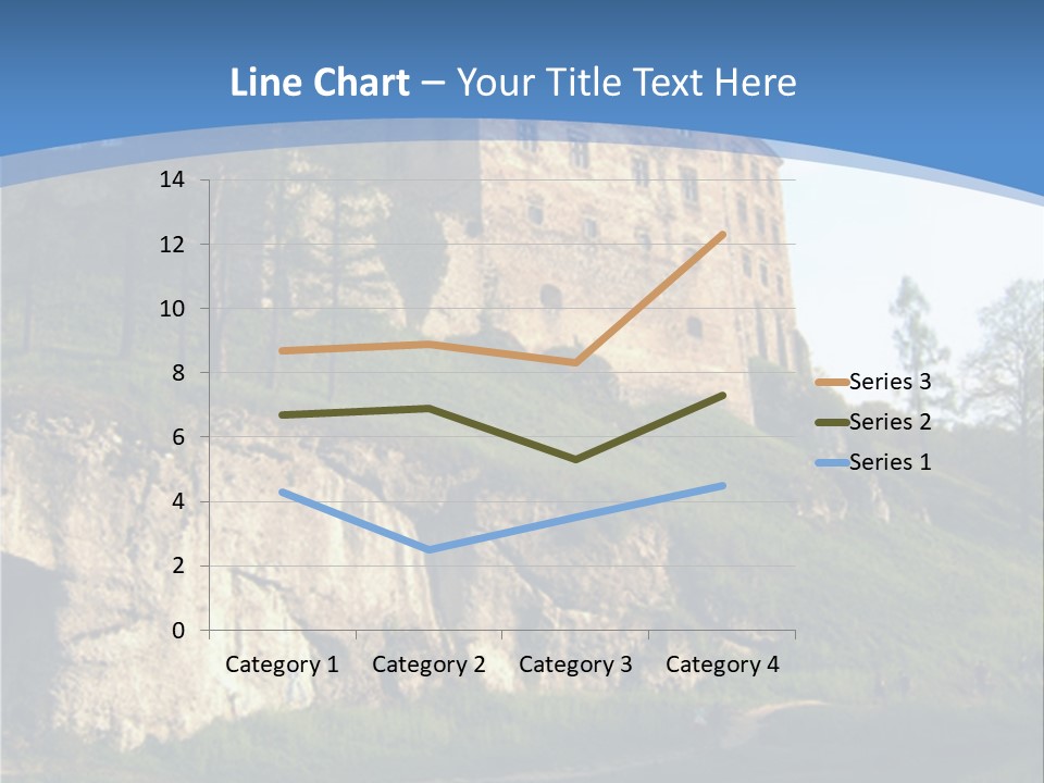 Castle In Ojcowski National Park PowerPoint Template