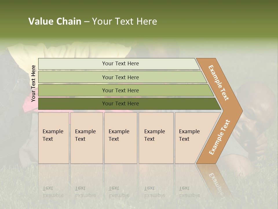 Family In The Park PowerPoint Template