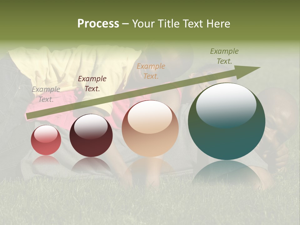 Family In The Park PowerPoint Template