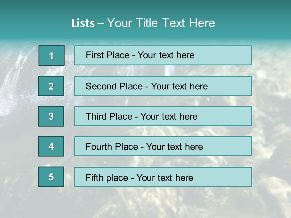 Unique Shot Of The Atlantic Salmon In Its Natural Habitat PowerPoint Template