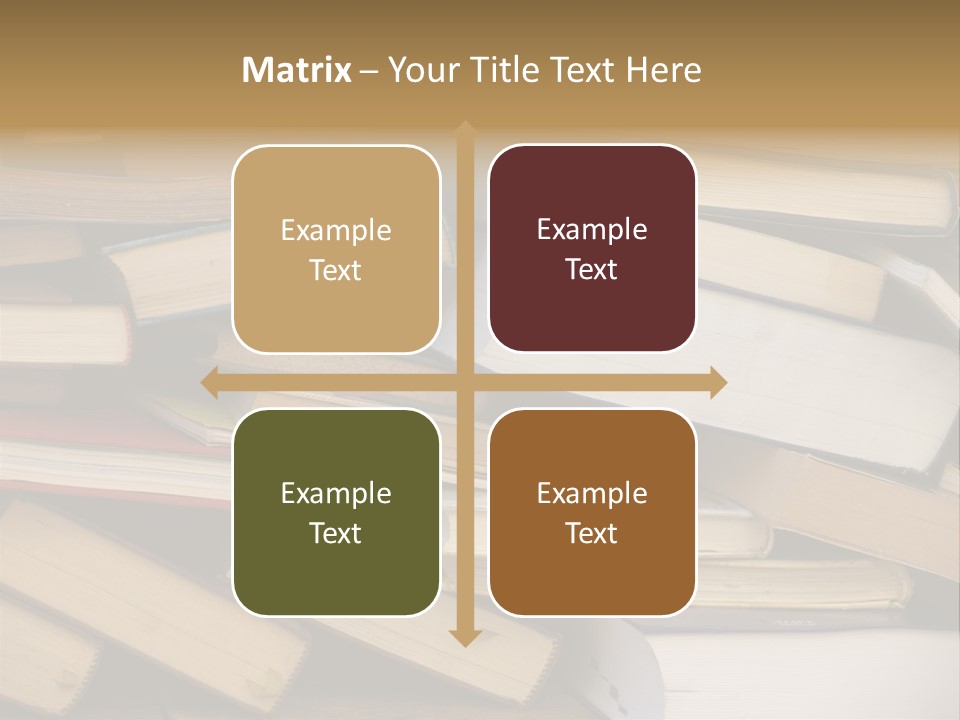 Second-Hand Books. PowerPoint Template