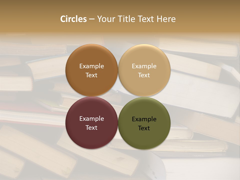 Second-Hand Books. PowerPoint Template