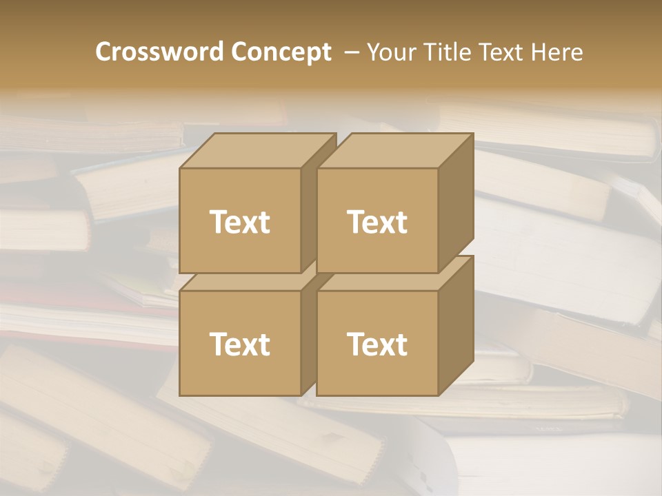 Second-Hand Books. PowerPoint Template