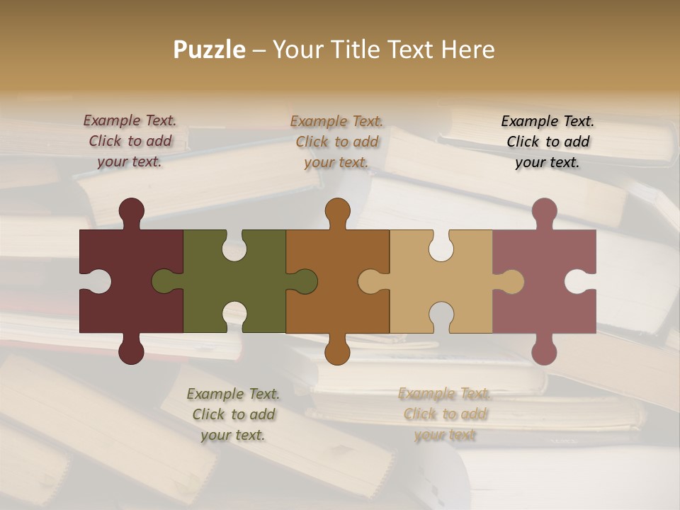 Second-Hand Books. PowerPoint Template