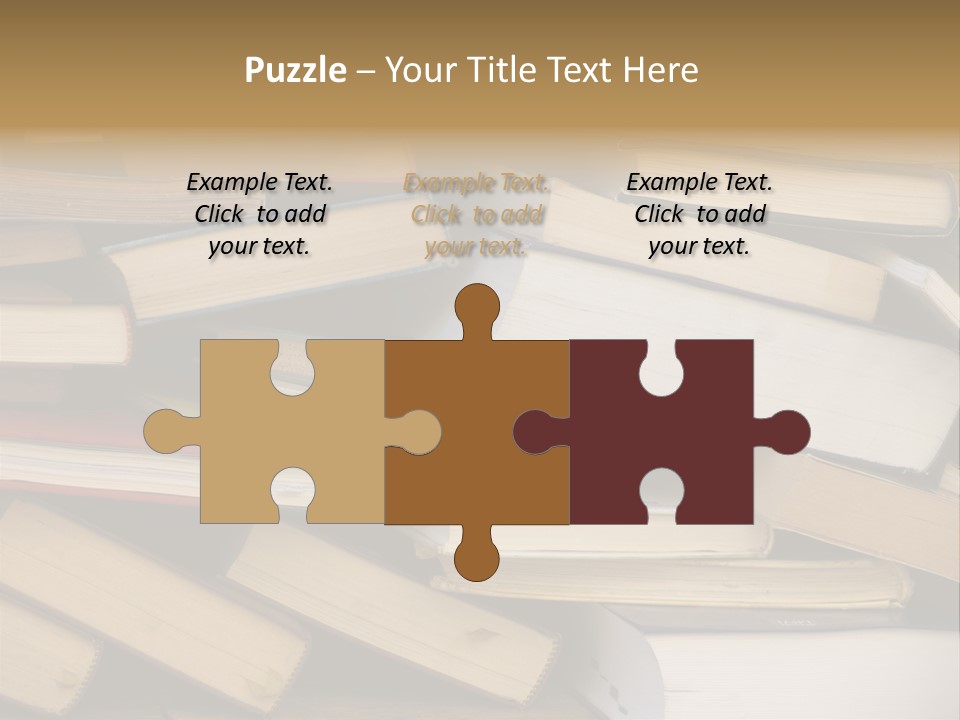 Second-Hand Books. PowerPoint Template