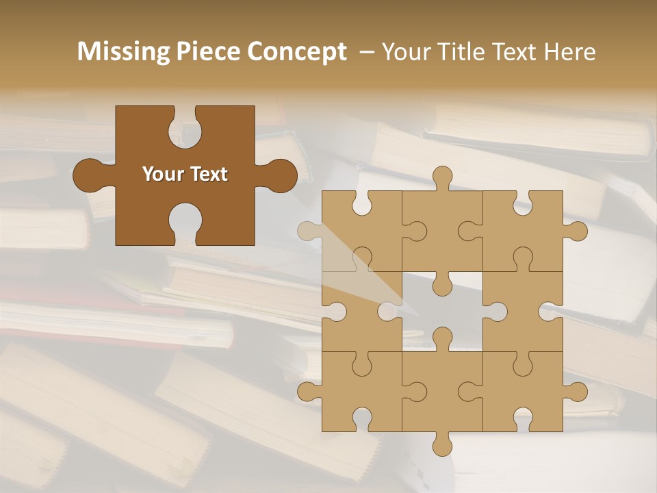 Second-Hand Books. PowerPoint Template