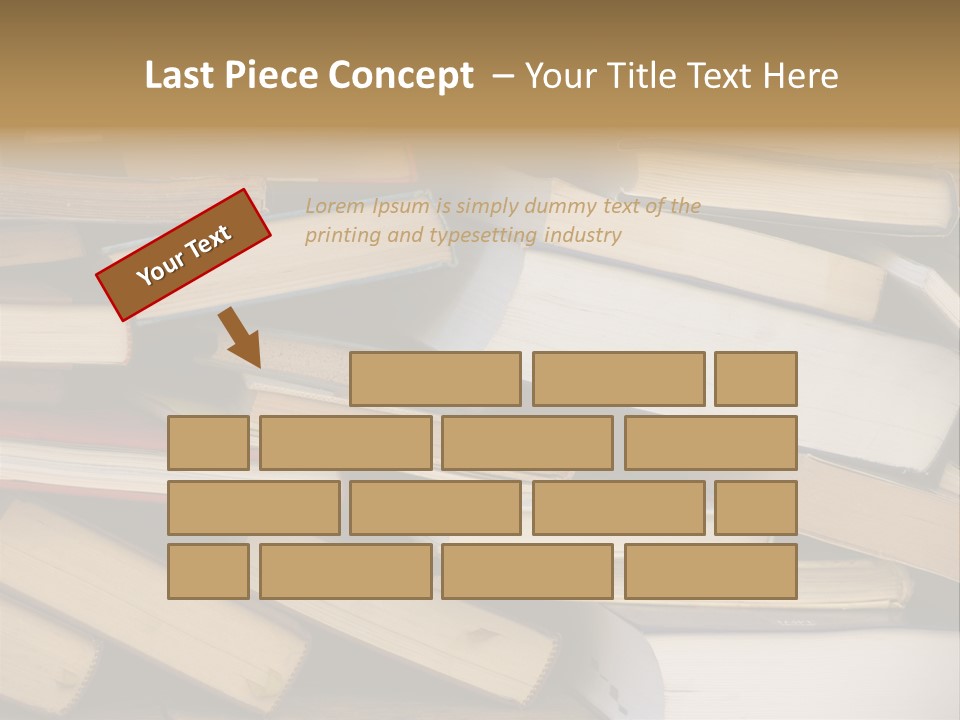 Second-Hand Books. PowerPoint Template