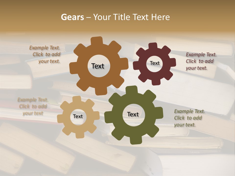Second-Hand Books. PowerPoint Template
