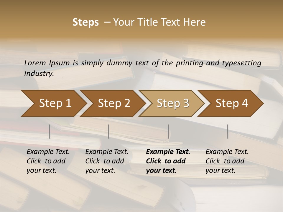Second-Hand Books. PowerPoint Template