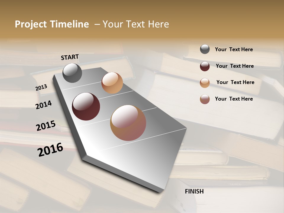 Second-Hand Books. PowerPoint Template