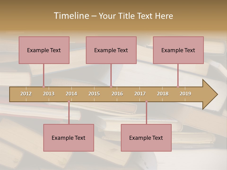 Second-Hand Books. PowerPoint Template