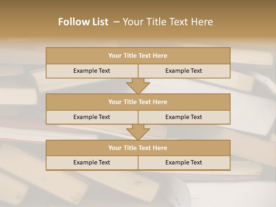 Second-Hand Books. PowerPoint Template