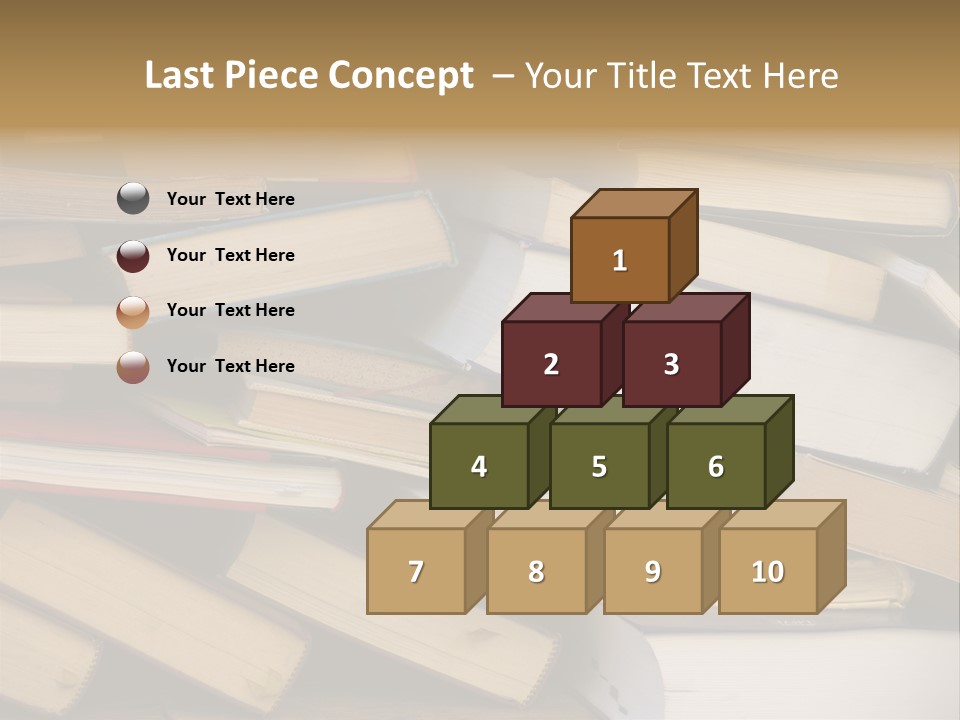 Second-Hand Books. PowerPoint Template