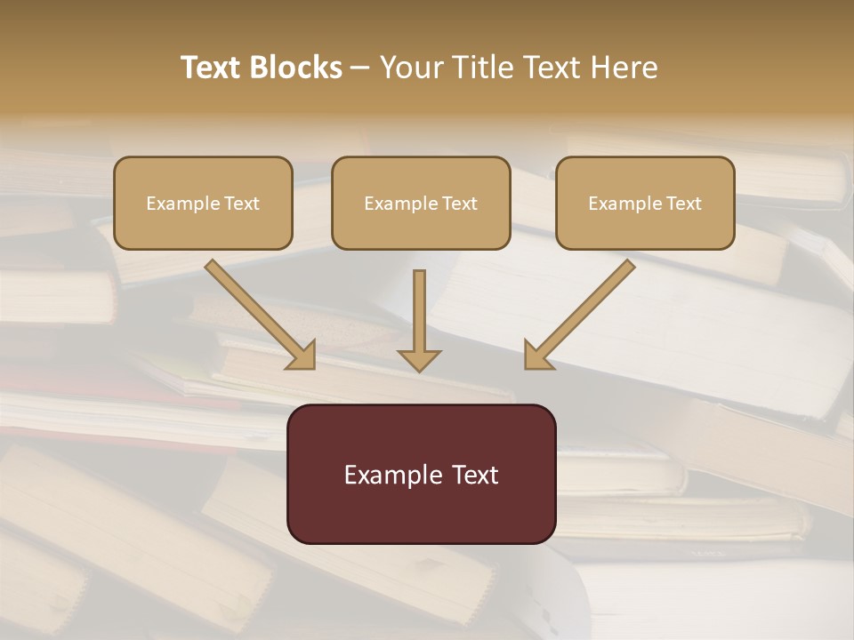Second-Hand Books. PowerPoint Template