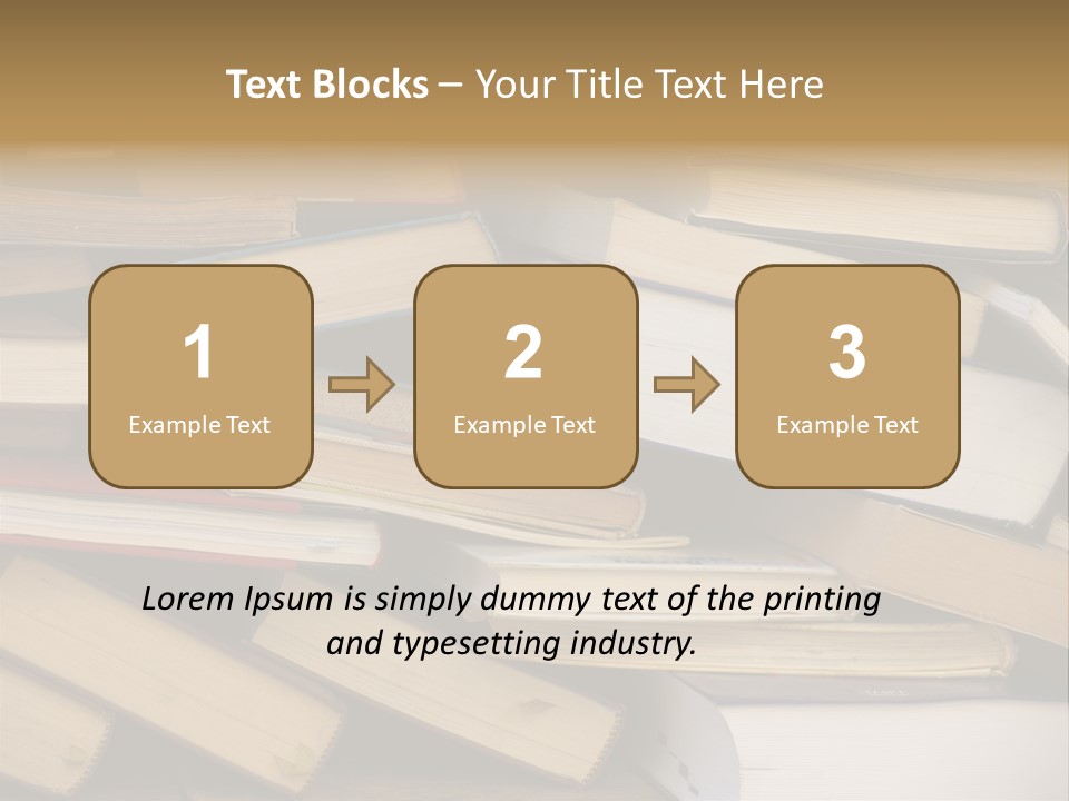 Second-Hand Books. PowerPoint Template