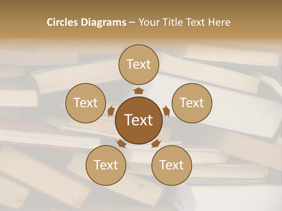 Second-Hand Books. PowerPoint Template