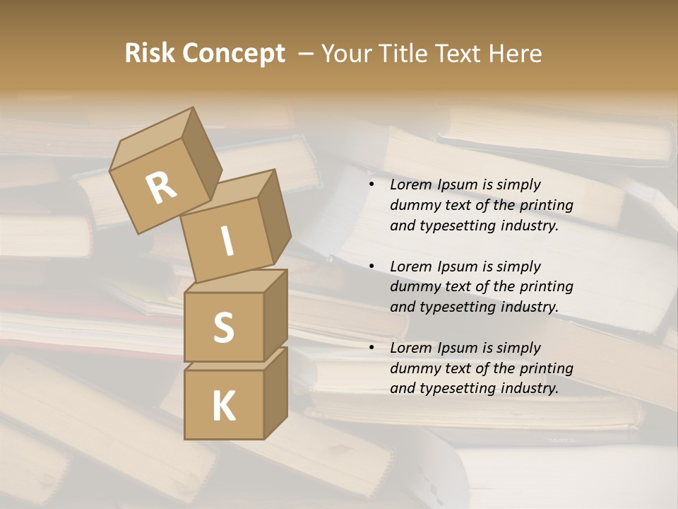 Second-Hand Books. PowerPoint Template
