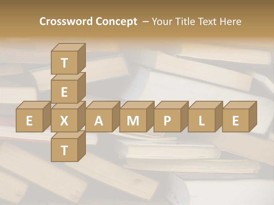 Second-Hand Books. PowerPoint Template