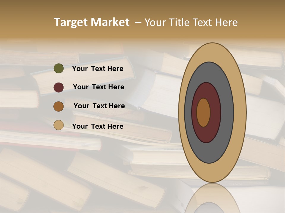 Second-Hand Books. PowerPoint Template