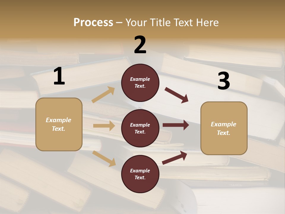 Second-Hand Books. PowerPoint Template