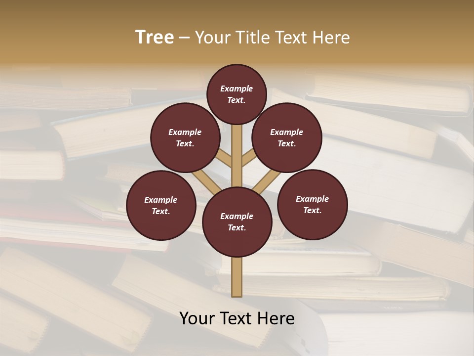 Second-Hand Books. PowerPoint Template