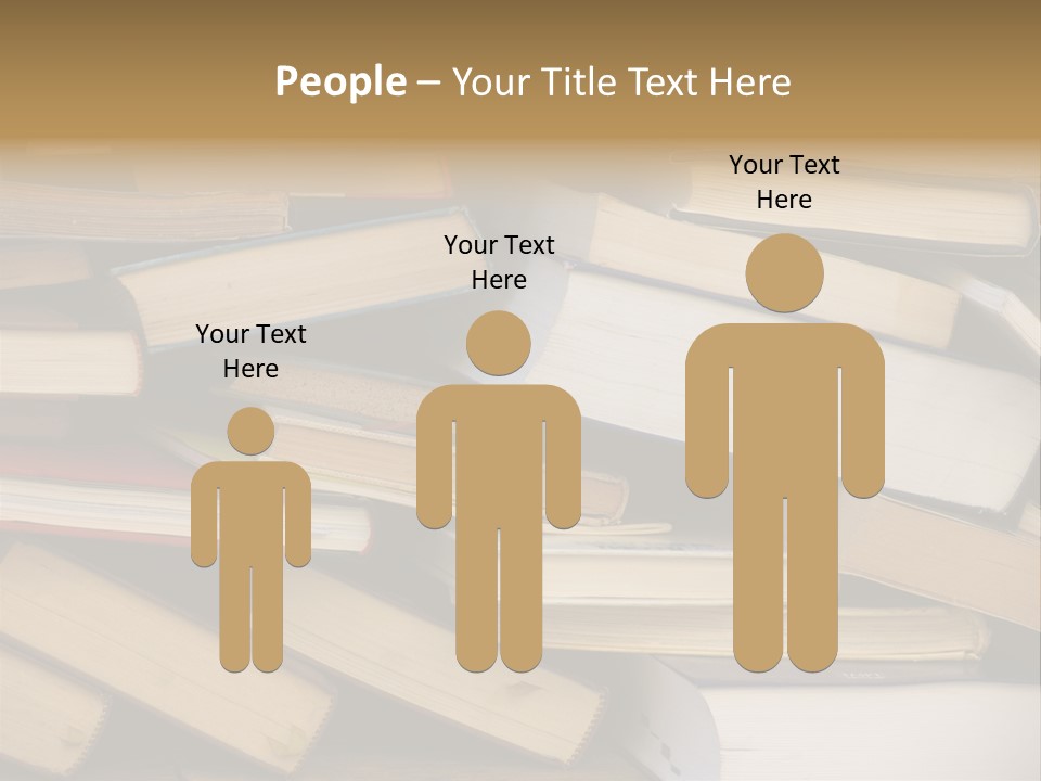 Second-Hand Books. PowerPoint Template
