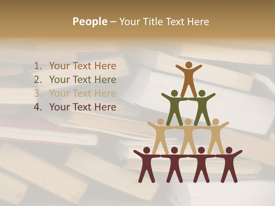 Second-Hand Books. PowerPoint Template