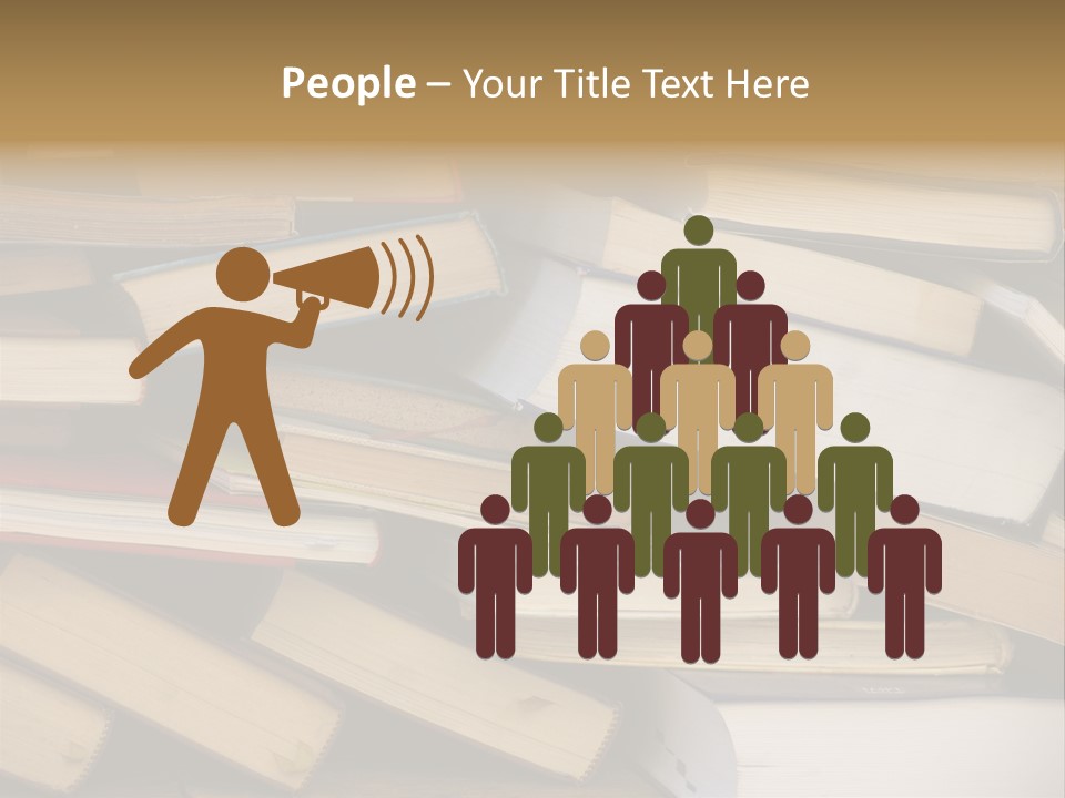 Second-Hand Books. PowerPoint Template