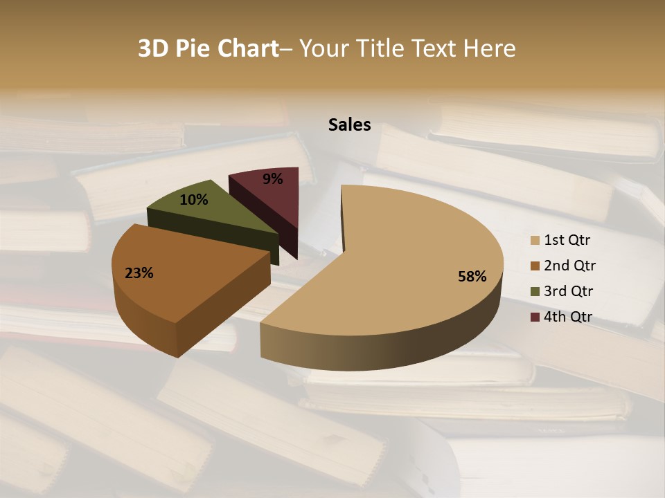 Second-Hand Books. PowerPoint Template