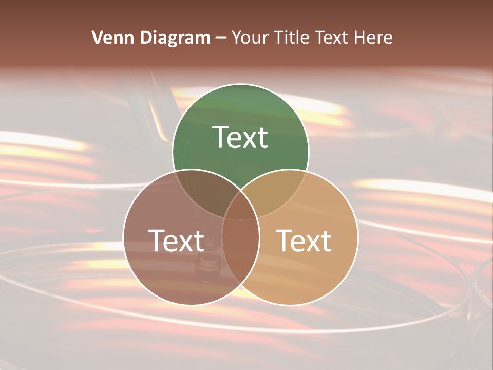 Laboratory Pipette With Drop Of Liquid Over Petri Dishes For An Experiment In A Science Research Lab PowerPoint Template