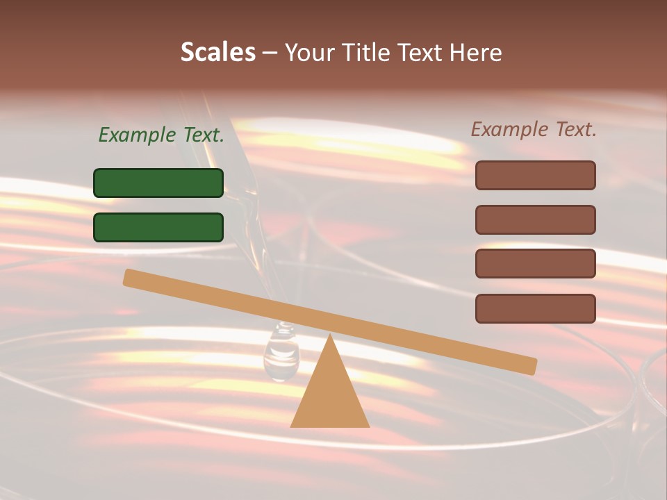 Laboratory Pipette With Drop Of Liquid Over Petri Dishes For An Experiment In A Science Research Lab PowerPoint Template