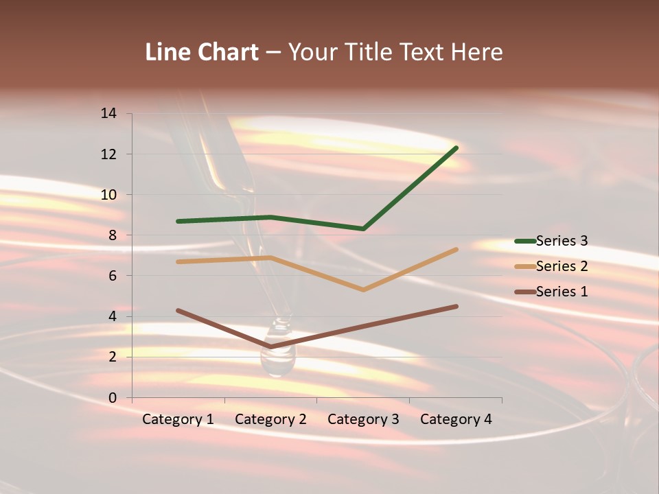 Laboratory Pipette With Drop Of Liquid Over Petri Dishes For An Experiment In A Science Research Lab PowerPoint Template