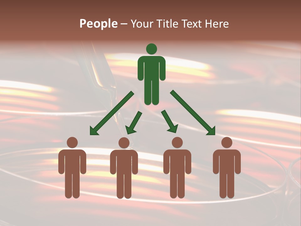 Laboratory Pipette With Drop Of Liquid Over Petri Dishes For An Experiment In A Science Research Lab PowerPoint Template