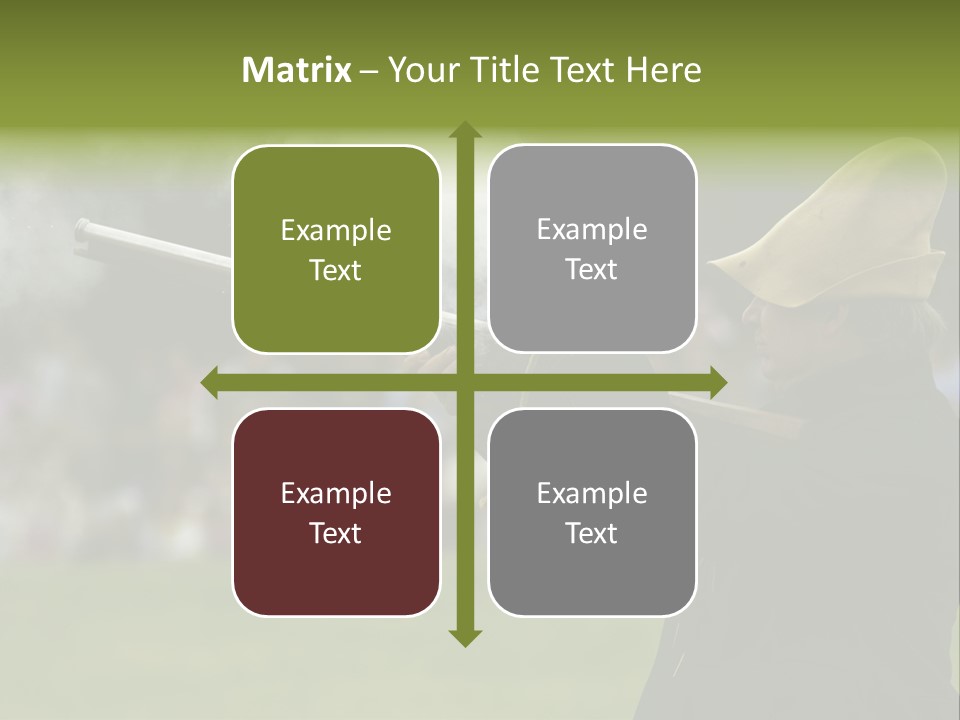 Banana And Honey Breakfast Composition PowerPoint Template
