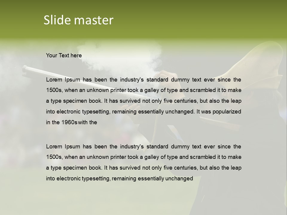 Banana And Honey Breakfast Composition PowerPoint Template