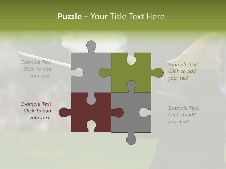 Banana And Honey Breakfast Composition PowerPoint Template