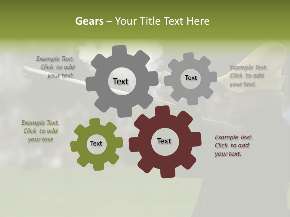 Banana And Honey Breakfast Composition PowerPoint Template