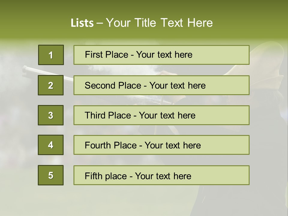 Banana And Honey Breakfast Composition PowerPoint Template