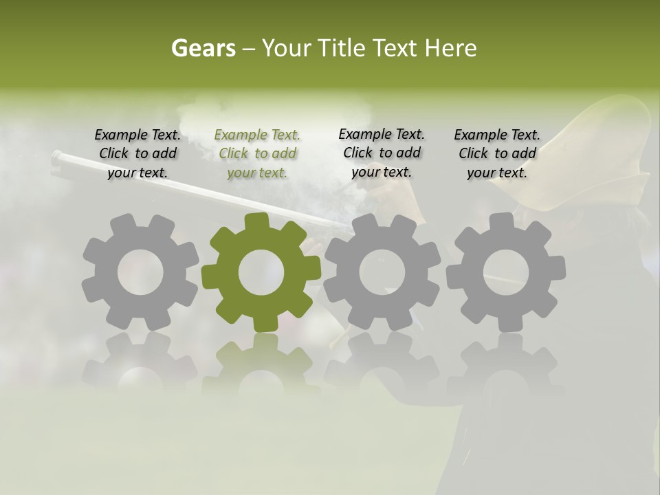 Banana And Honey Breakfast Composition PowerPoint Template