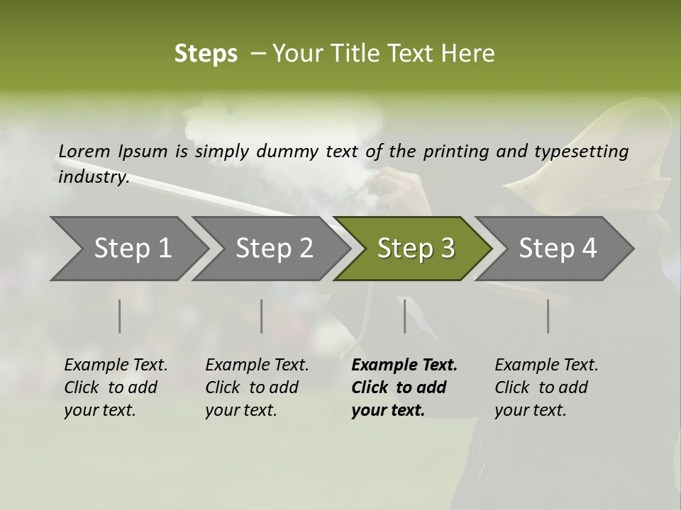 Banana And Honey Breakfast Composition PowerPoint Template
