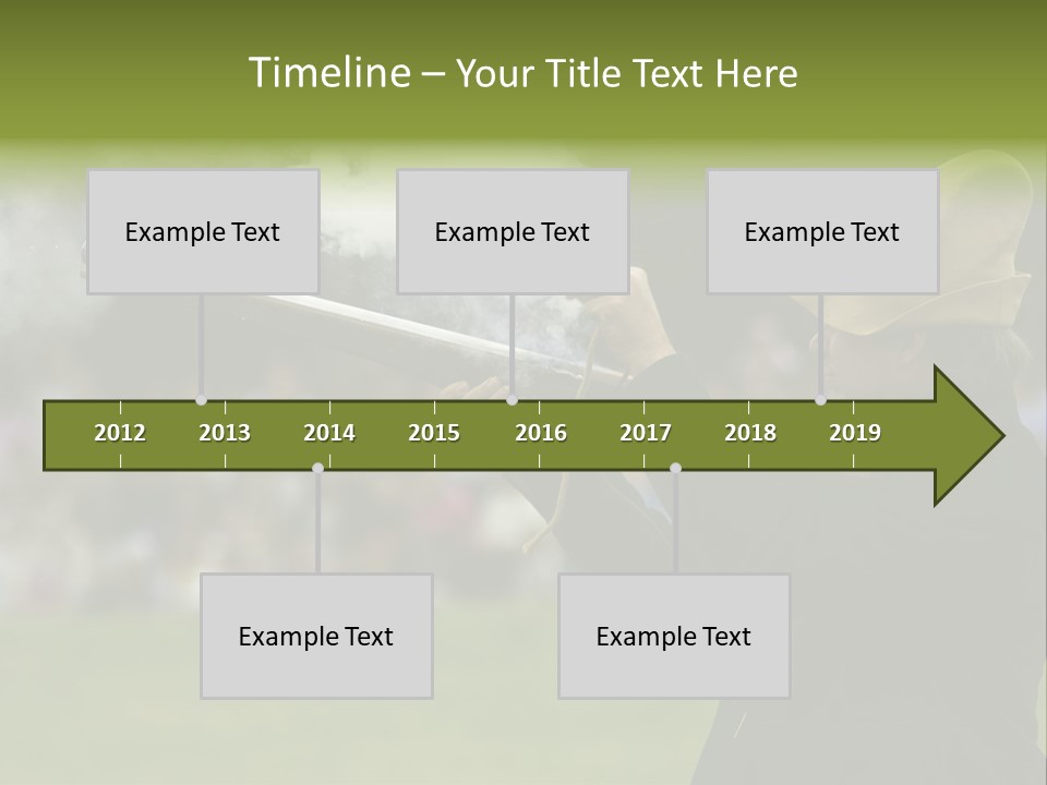Banana And Honey Breakfast Composition PowerPoint Template