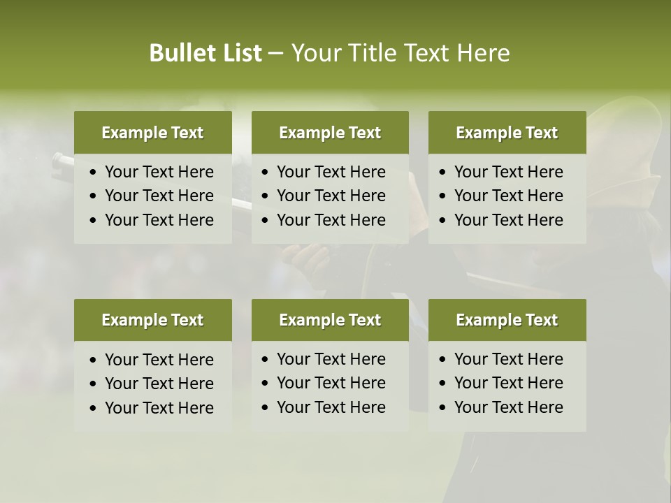 Banana And Honey Breakfast Composition PowerPoint Template