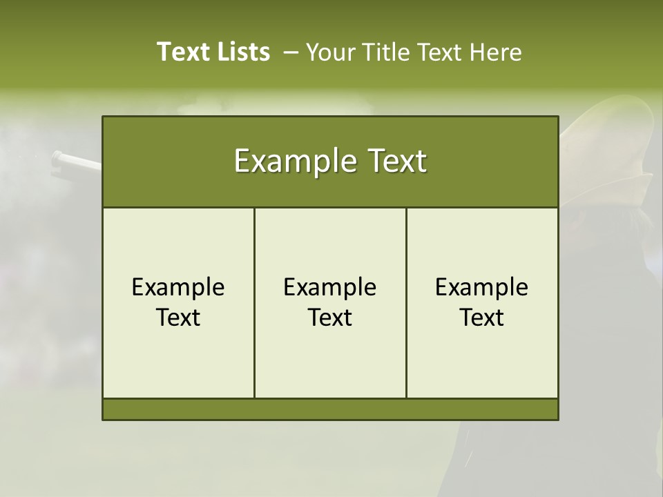 Banana And Honey Breakfast Composition PowerPoint Template