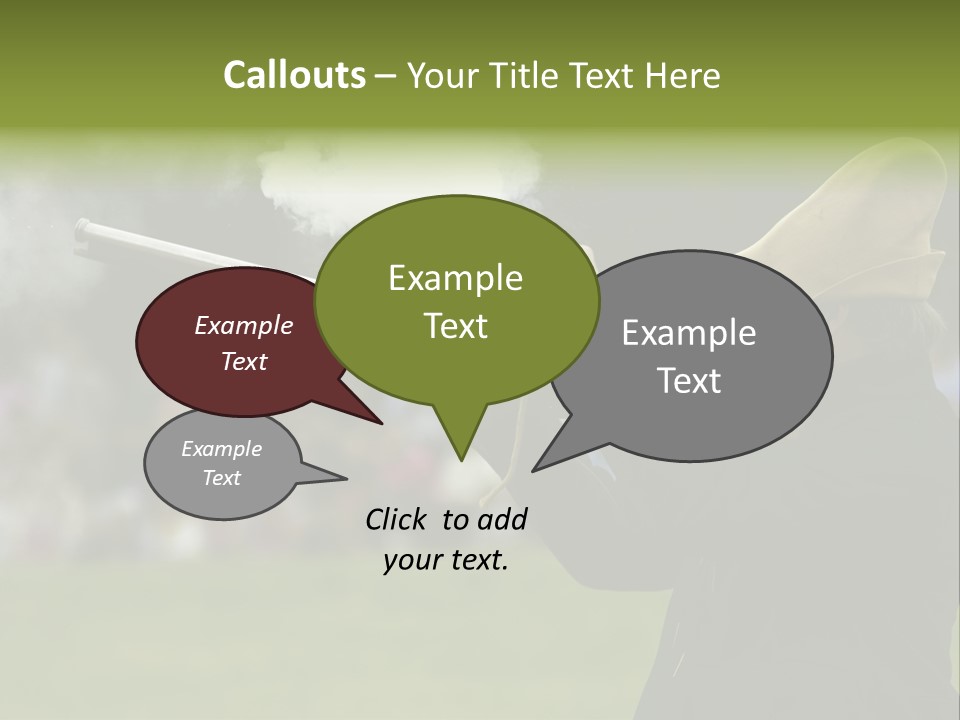 Banana And Honey Breakfast Composition PowerPoint Template
