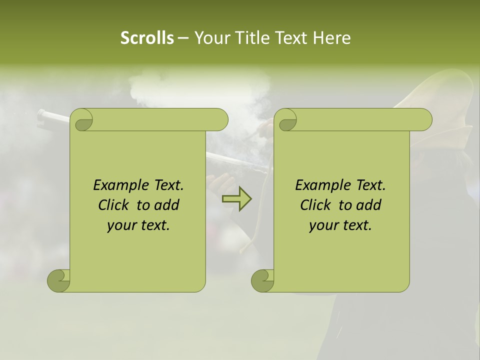 Banana And Honey Breakfast Composition PowerPoint Template